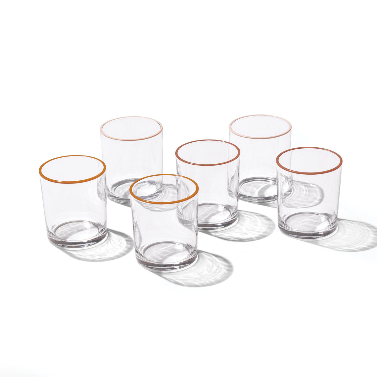 24 Seven Sunbaked Medium Tumbler - Set Of 6