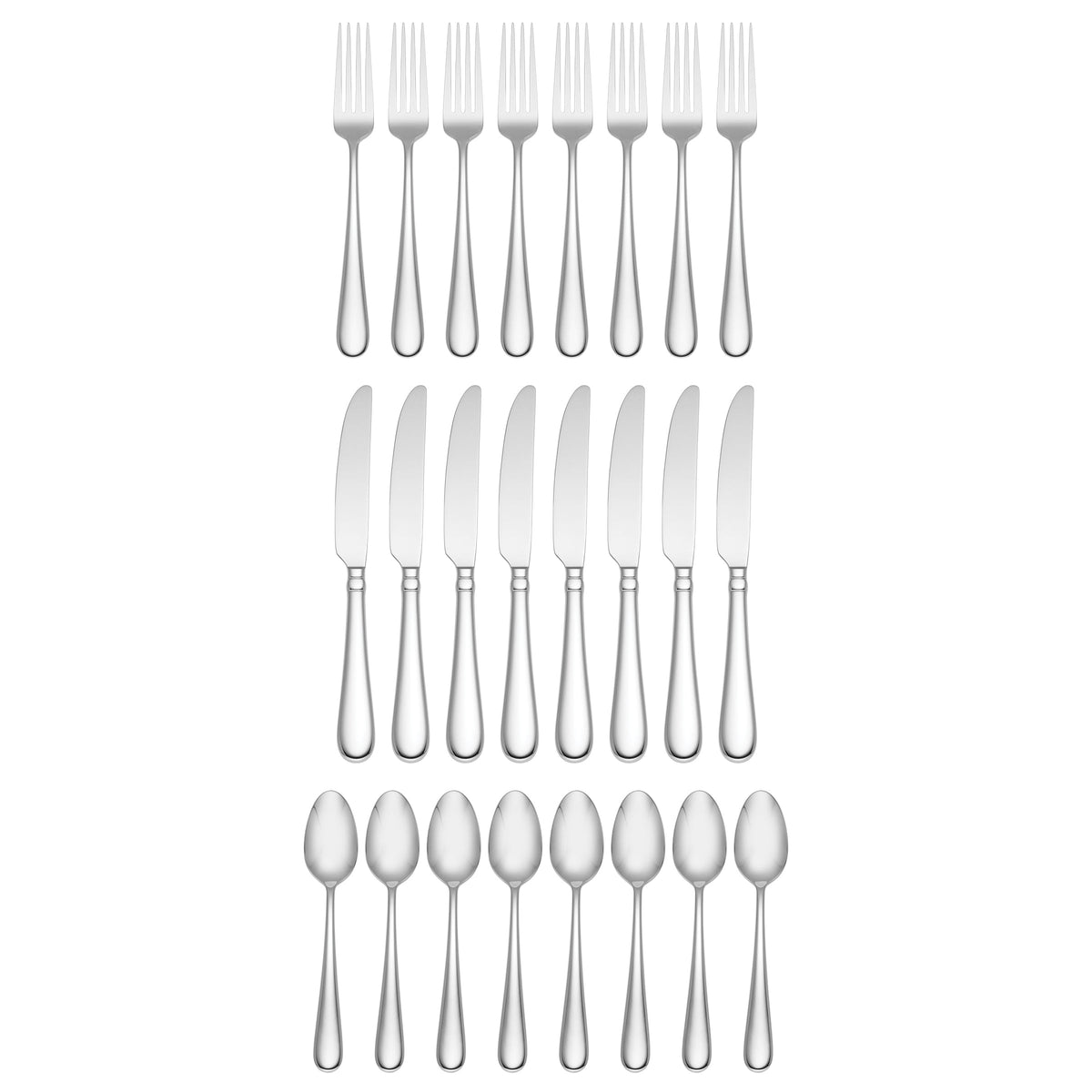 Studio 1414 Mirror 24 Piece Flatware Set
